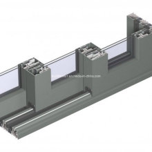 Panneaux multi-pièces résidentiels Porte empilable en aluminium